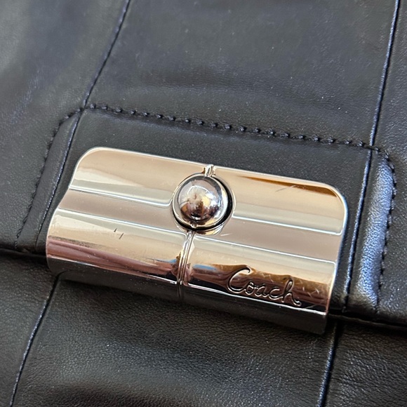 Black Coach Kristen Shoulder Bag - Picture 7 of 8